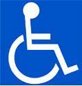 身体障がい者用駐車スペースの場所